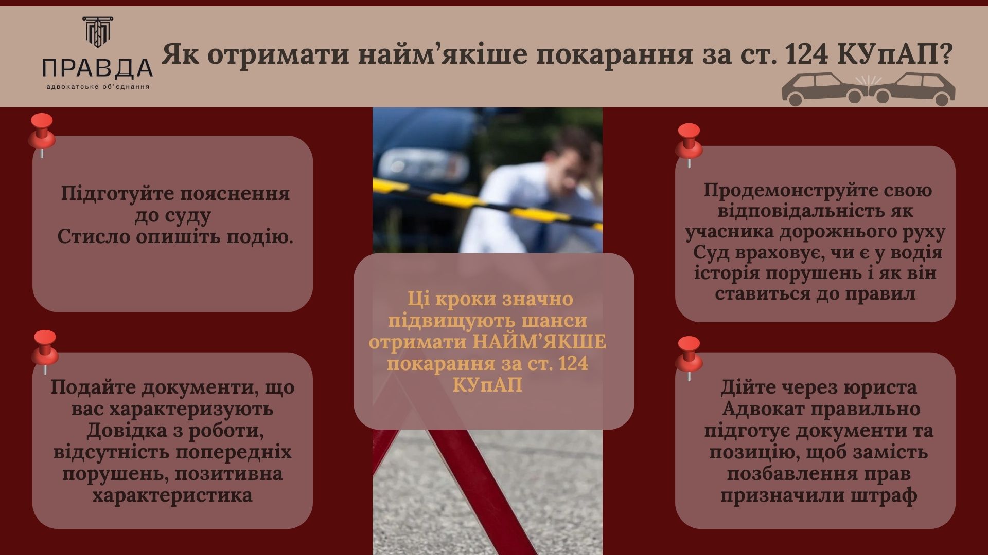 Як отримати найм'якіше покарання за ст. 124 КУпАП