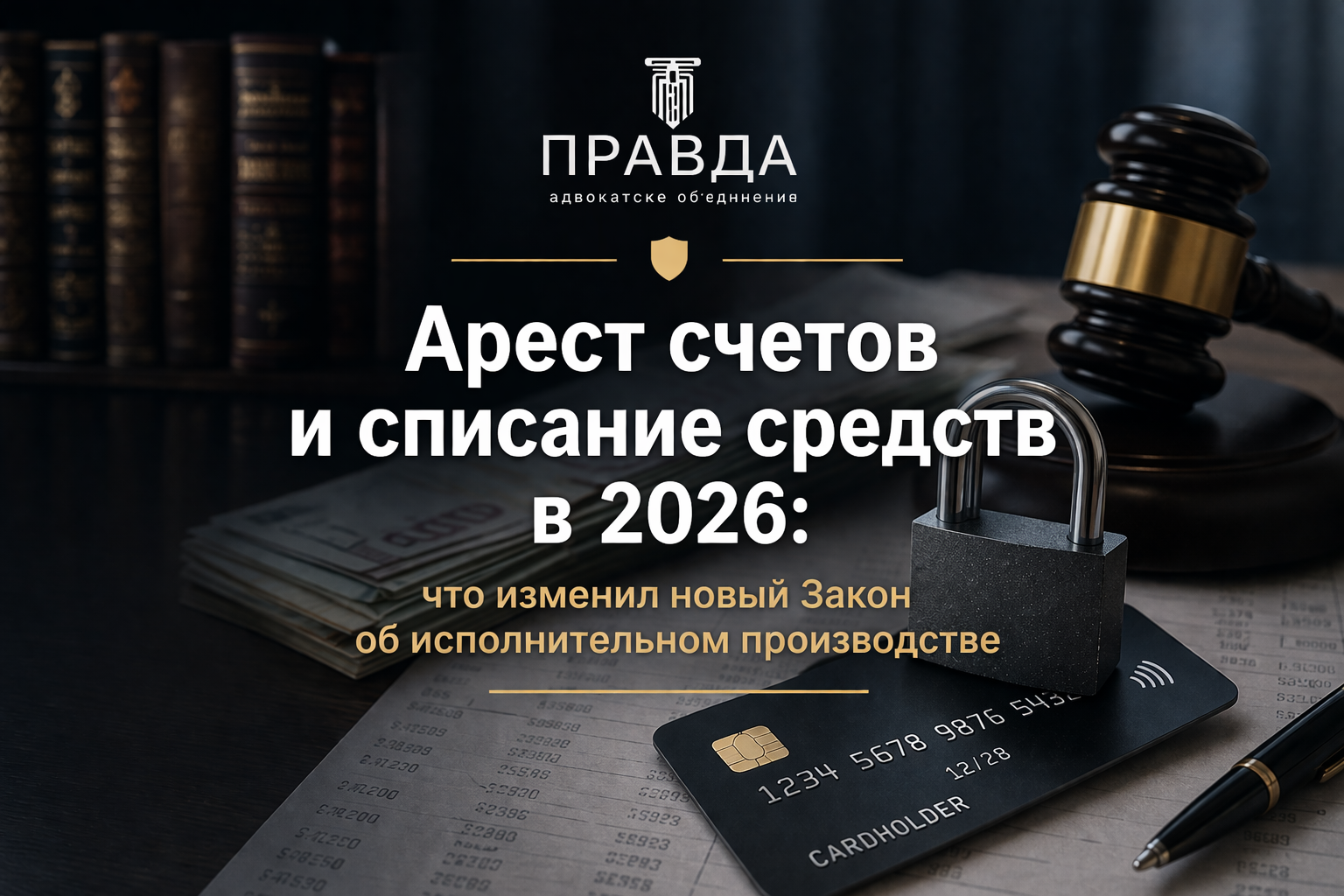 Арест счетов и списание средств в 2026: что изменил новый Закон об исполнительном производстве 