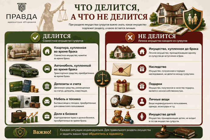 Что делится, а что не делится