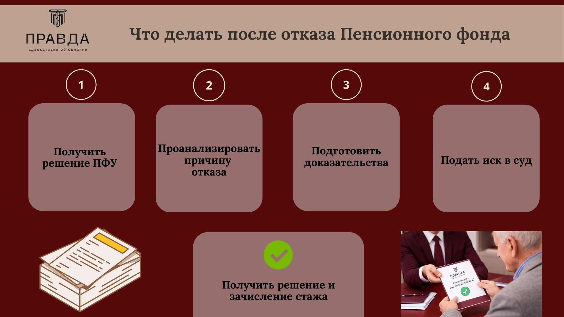 Что делать после отказа Пенсионного фонда