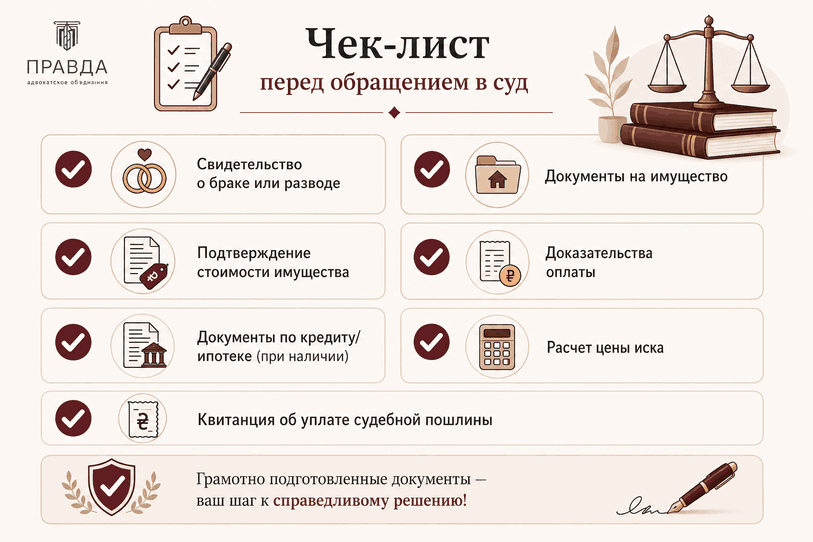 Какие документы необходимы для подачи иска