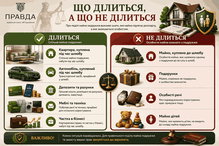 Що ділиться, а що не ділиться