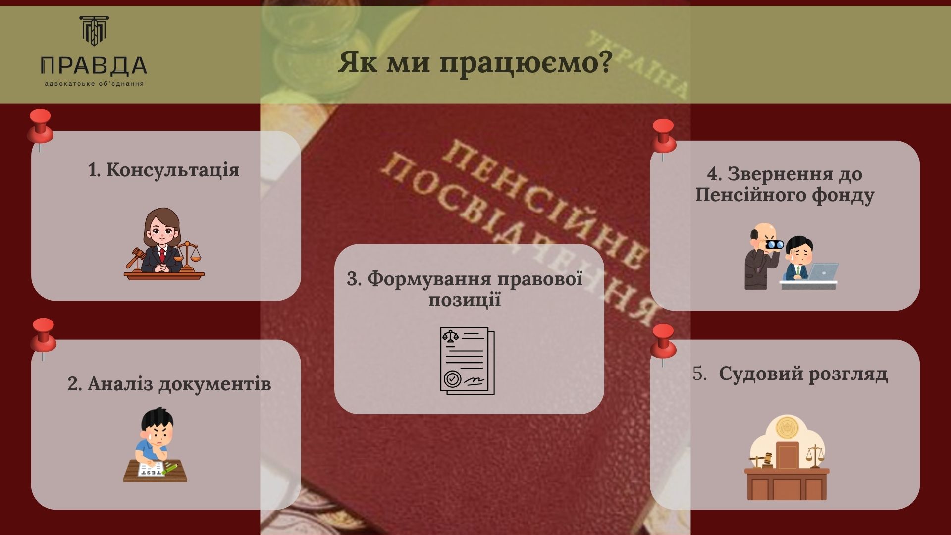 Як працює пенсійний адвокат