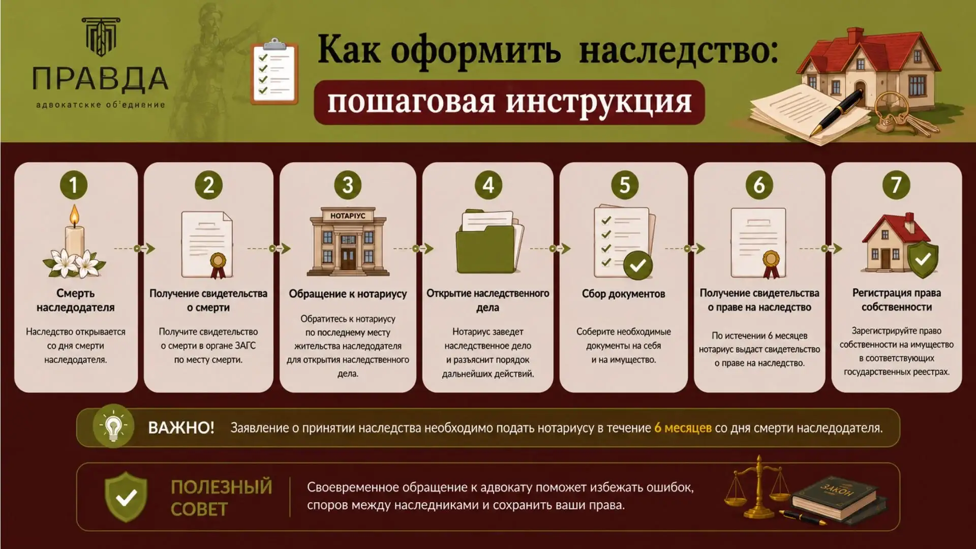 Как оформить наследство