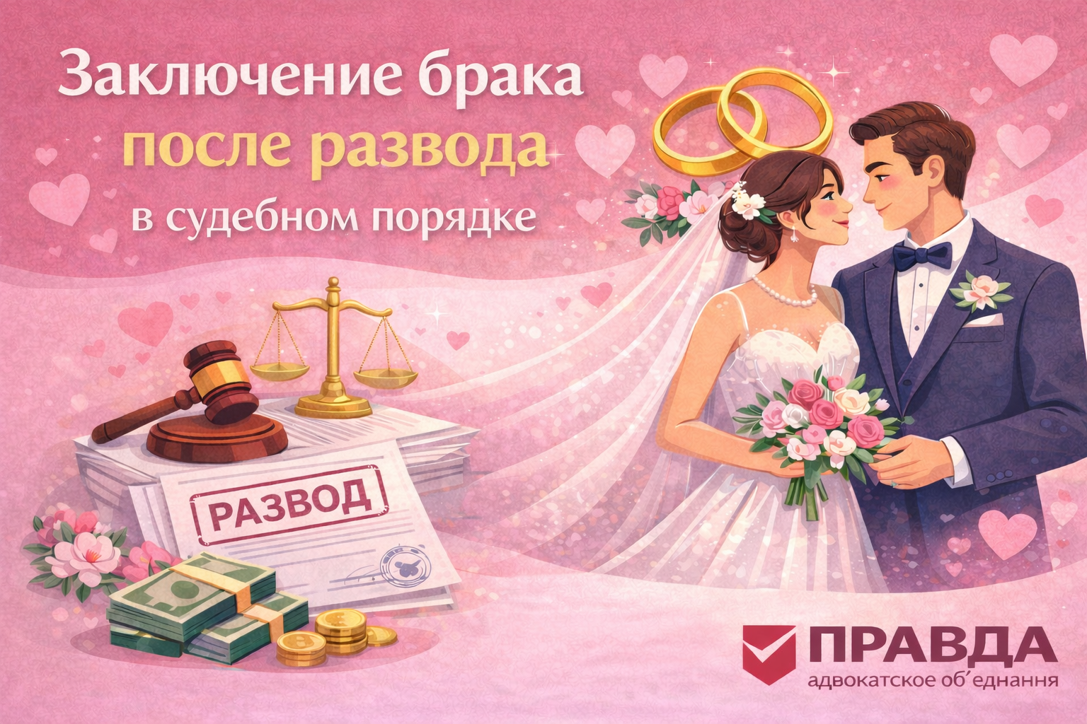 Заключение брака после развода в судебном порядке
